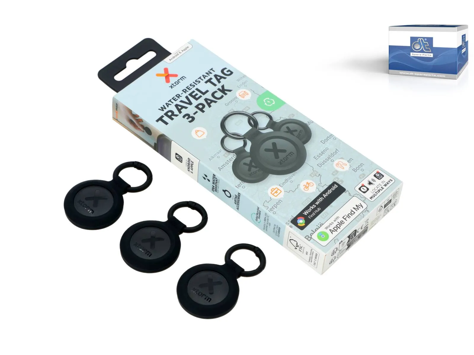 Smarttag / Etichette da viaggio, set da 3