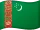 Turkmenistán flag