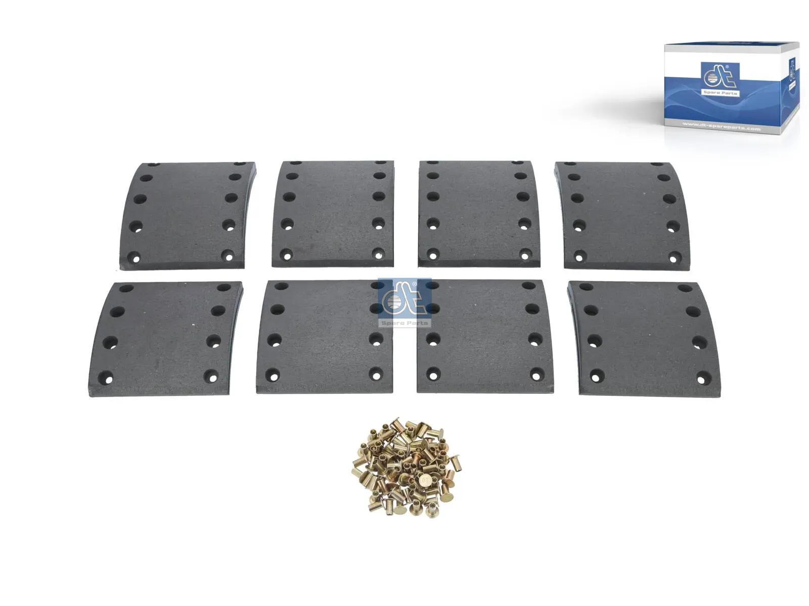 Drum brake lining kit