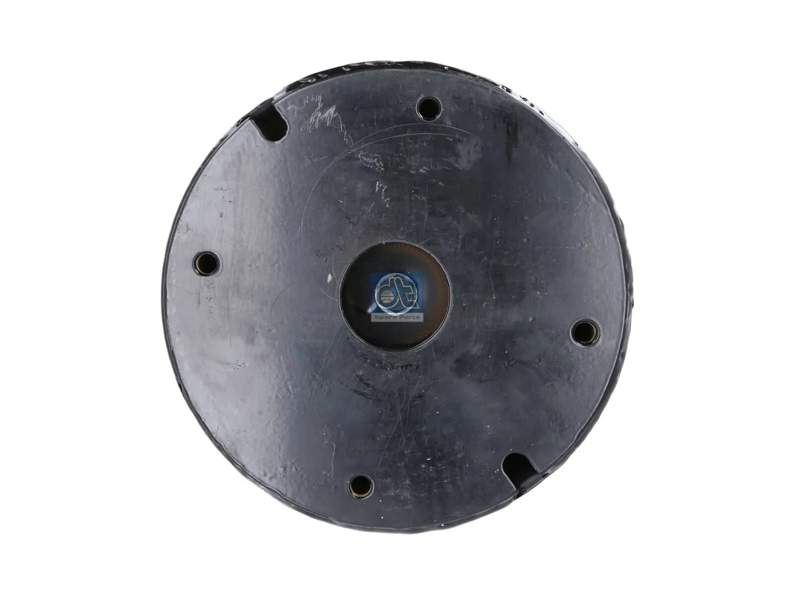 Air spring, with steel piston