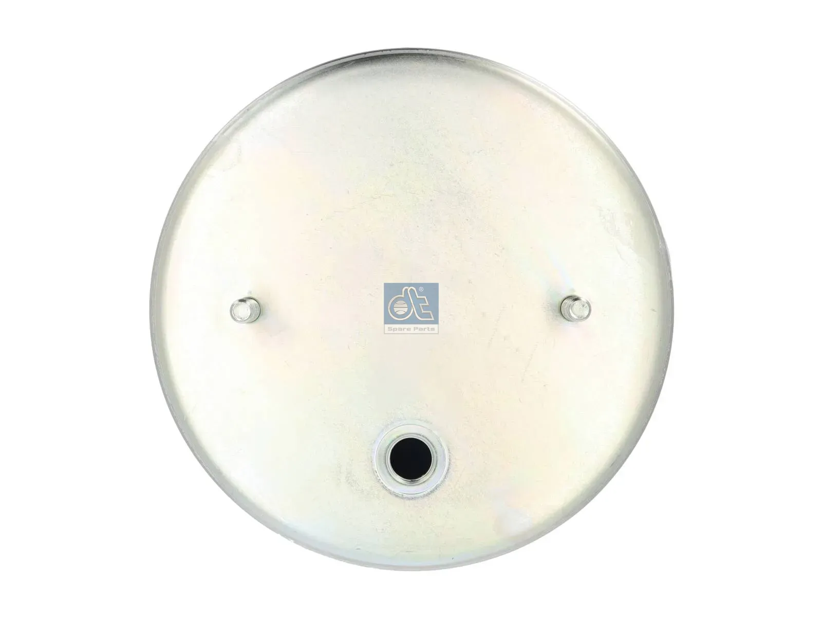 Air spring, with plastic piston