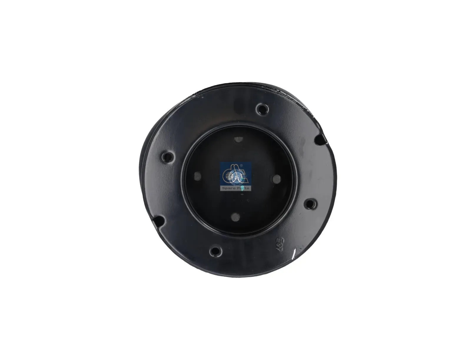 Air spring, with steel piston