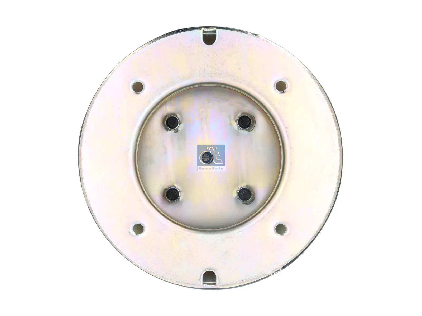 Air spring, with steel piston