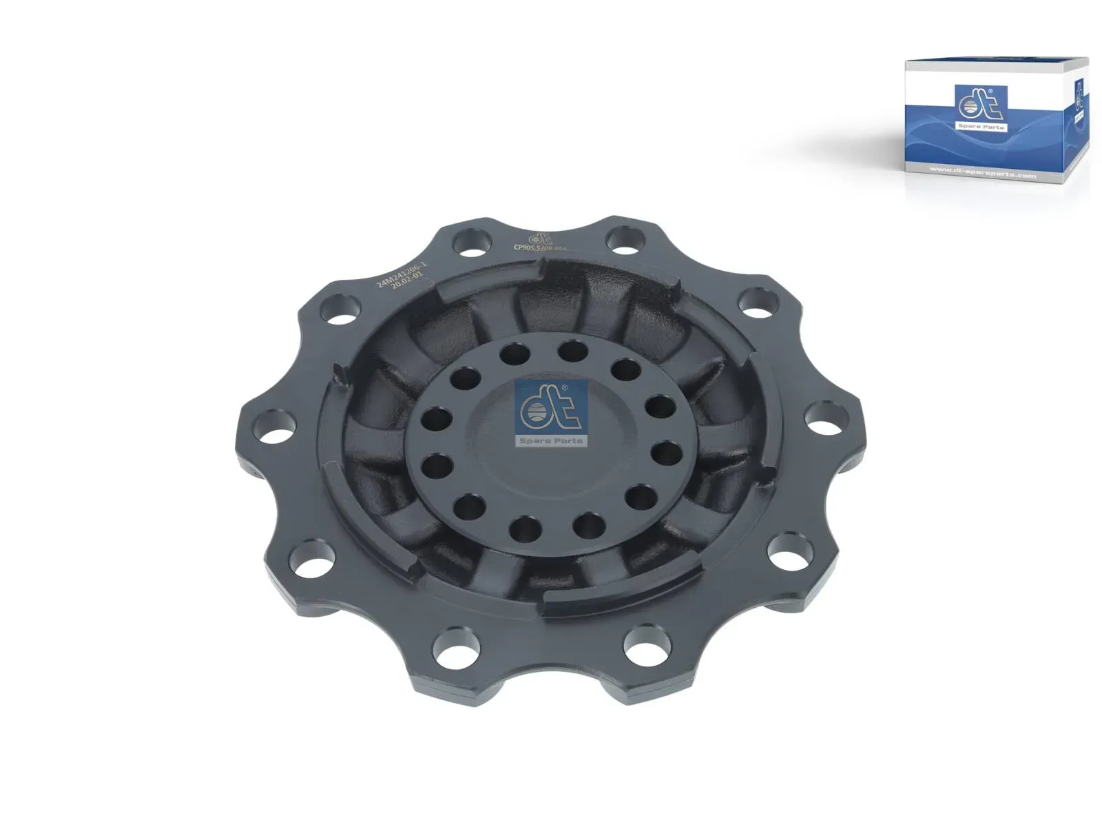 Flange, cubo de roda