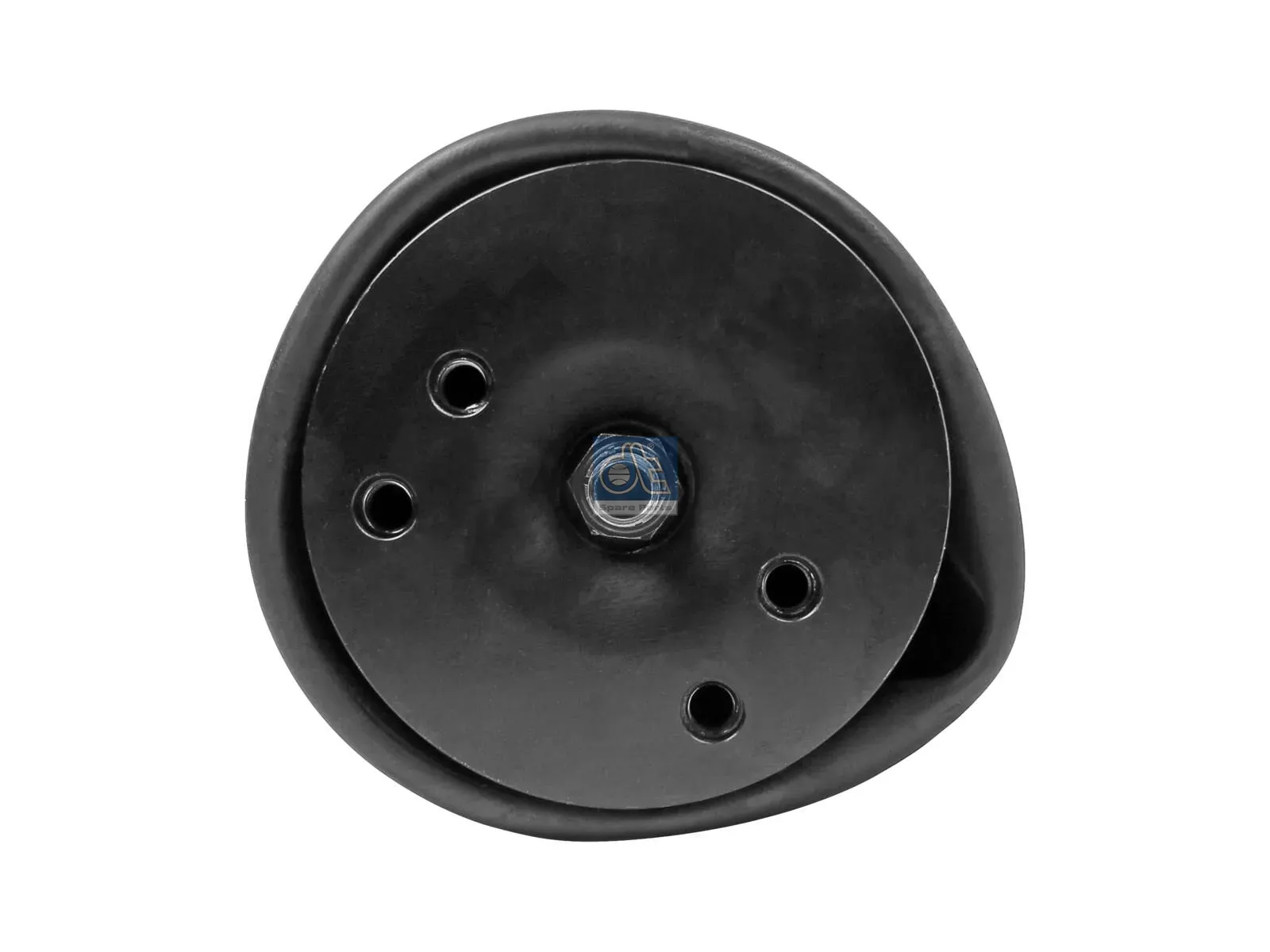 Air spring, with steel piston