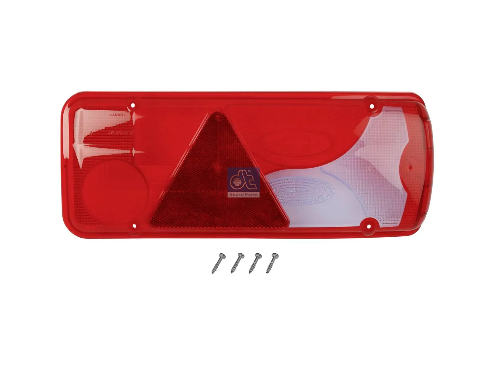 Tail lamp glass, right