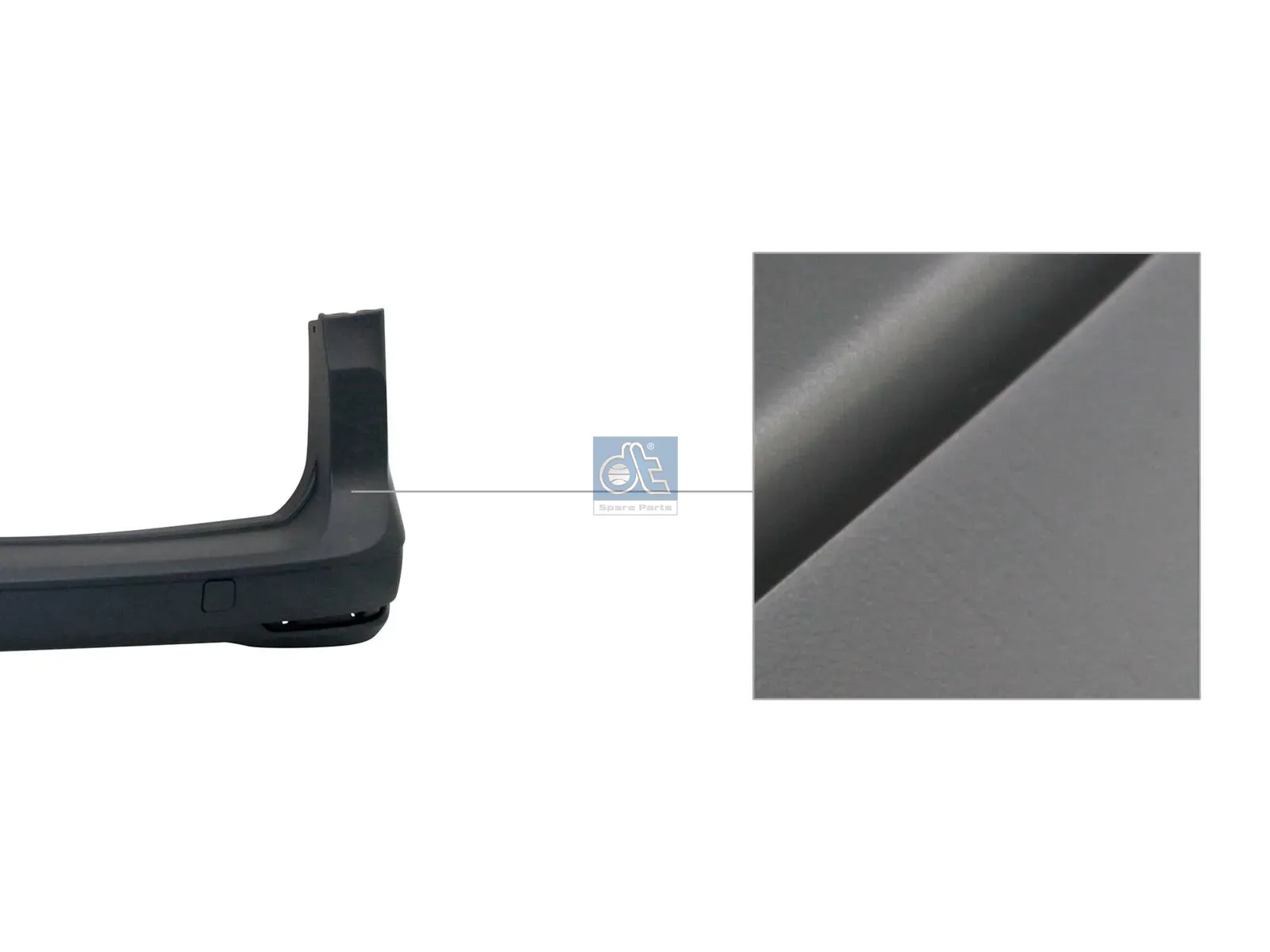 Bumper, achter, geprimed