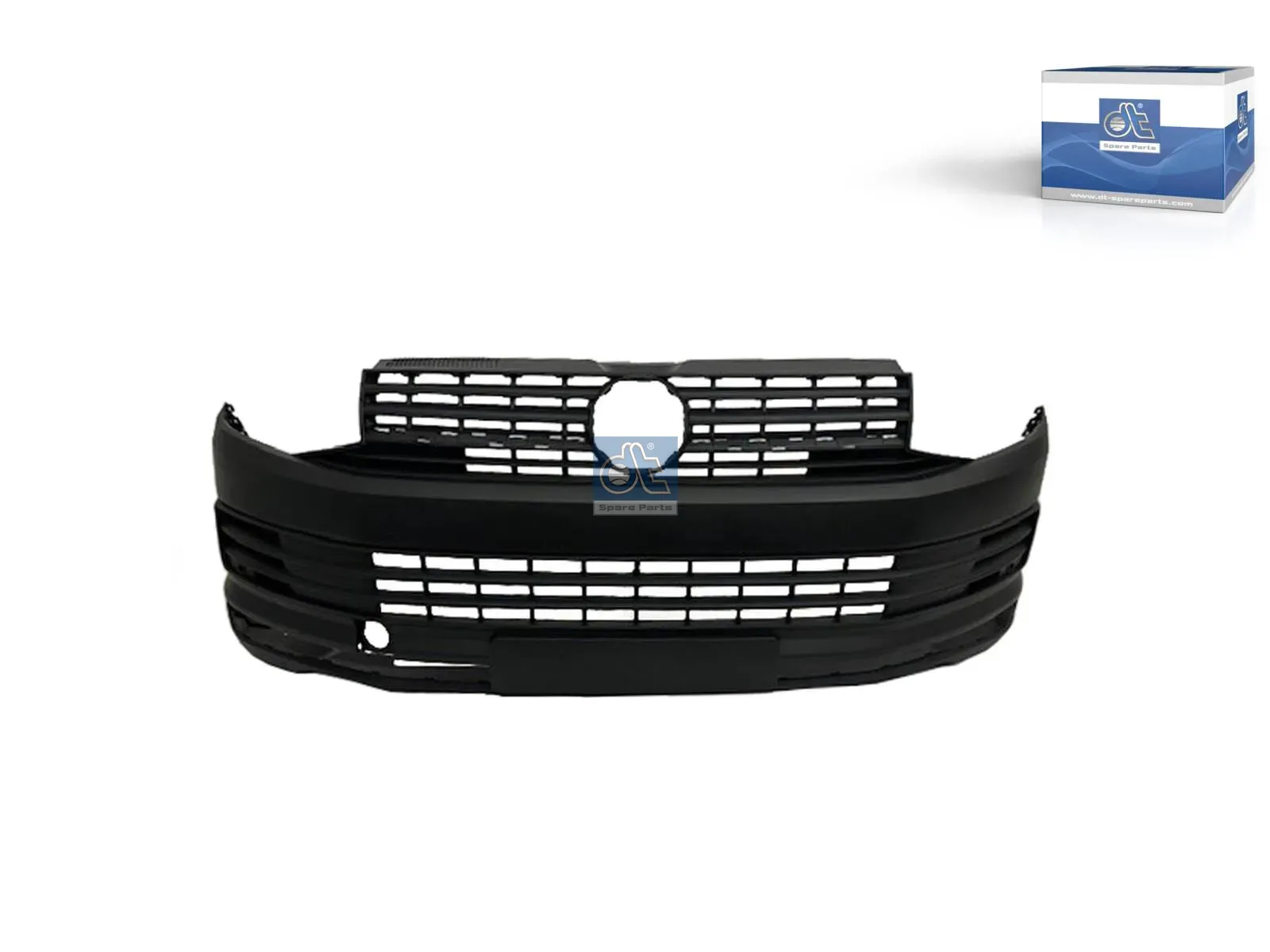 Bumper, front, black