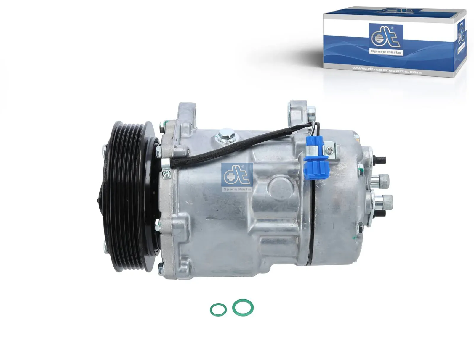 Compressor, airconditioning, olie gevuld