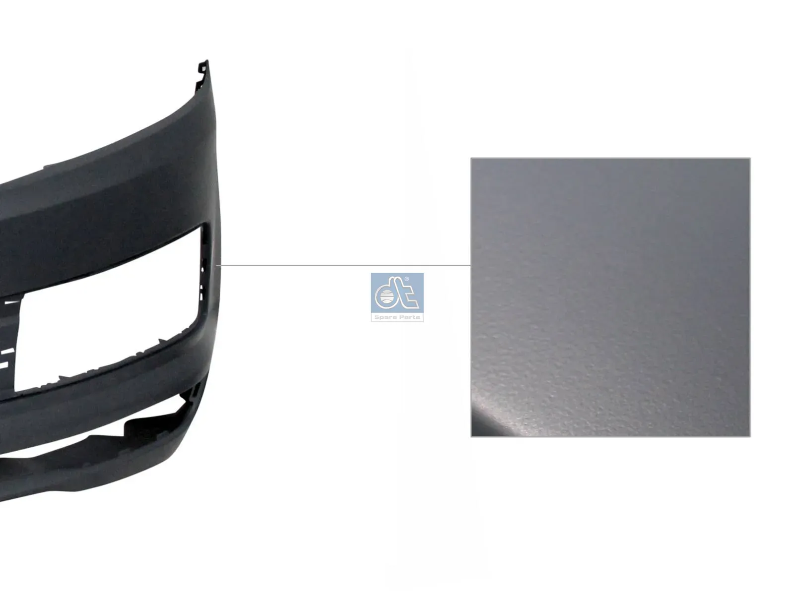 Bumper, front, primed