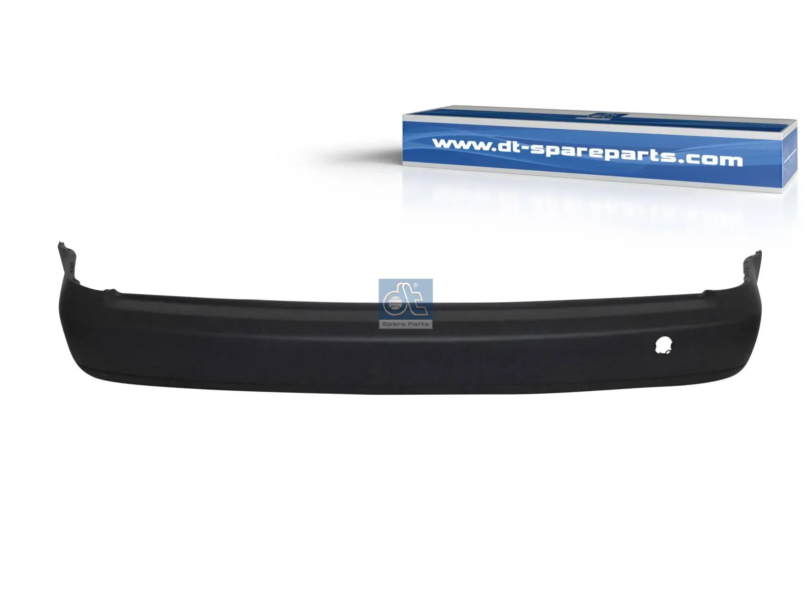 Bumper, achter, lichtgrijs