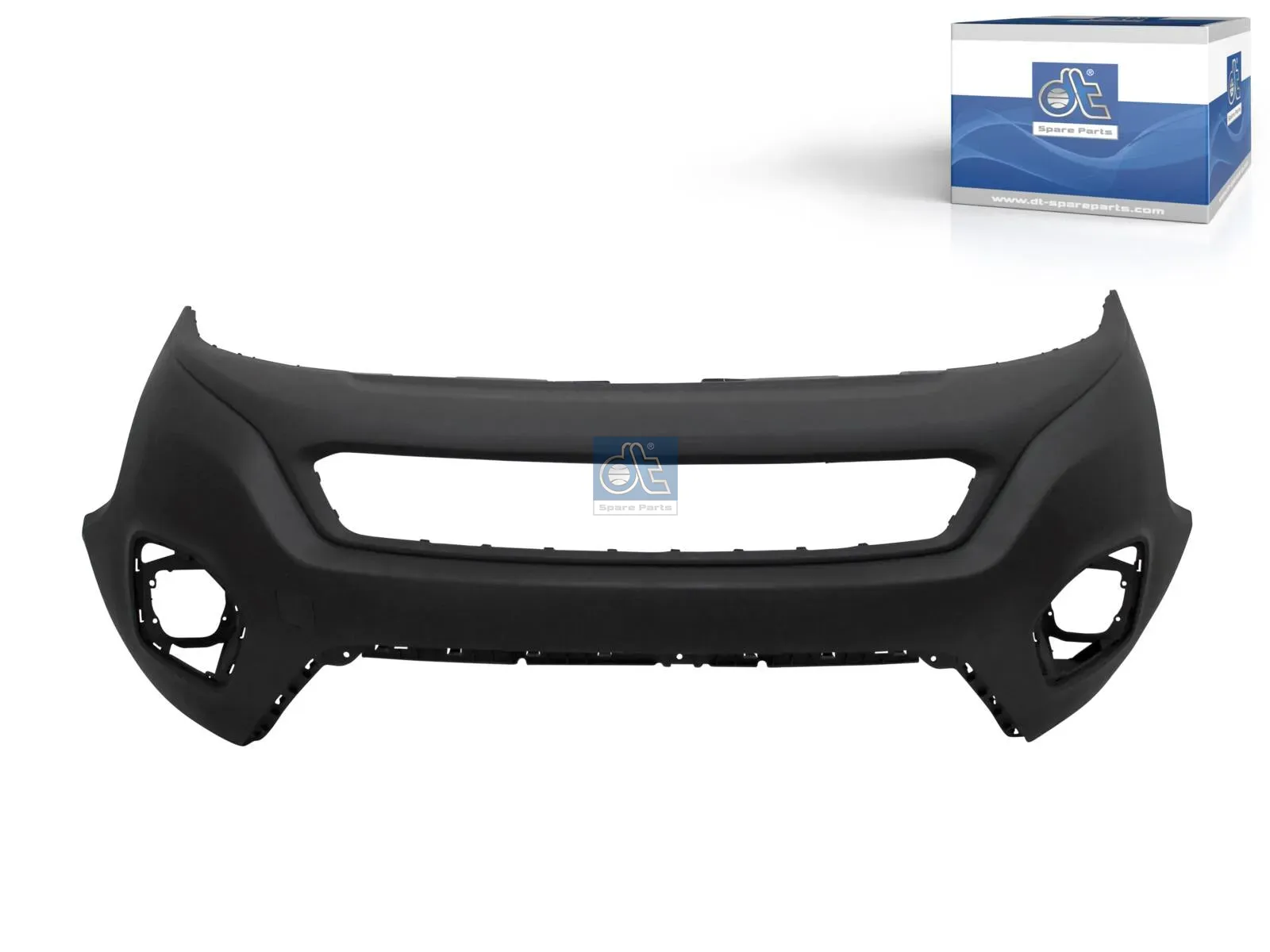 Bumper, front, black