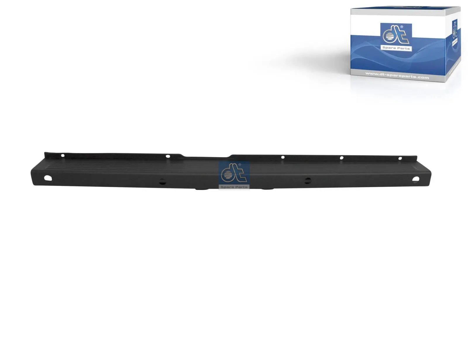 Bumper, rear, black