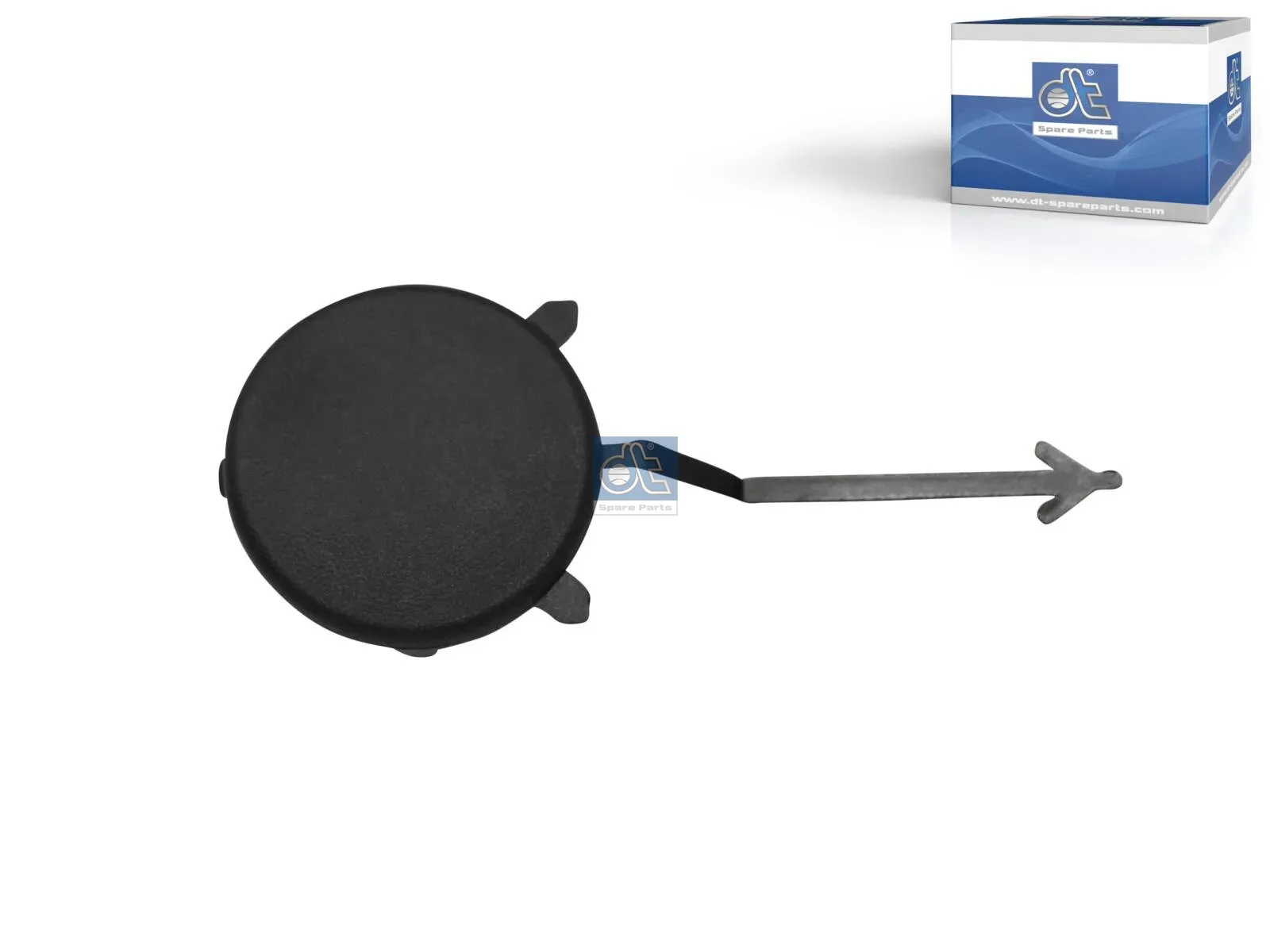 Abdeckung, Abschleppöse, hinten, schwarz