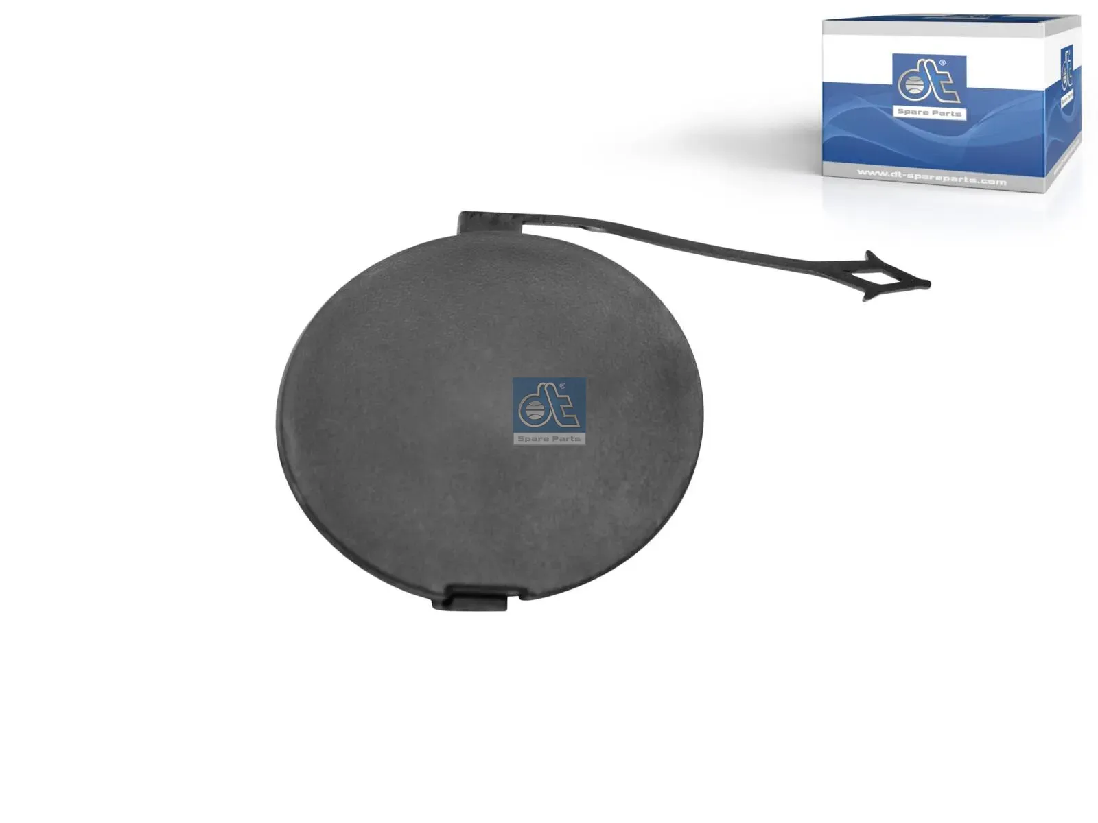 Cover, towing eye, front, black