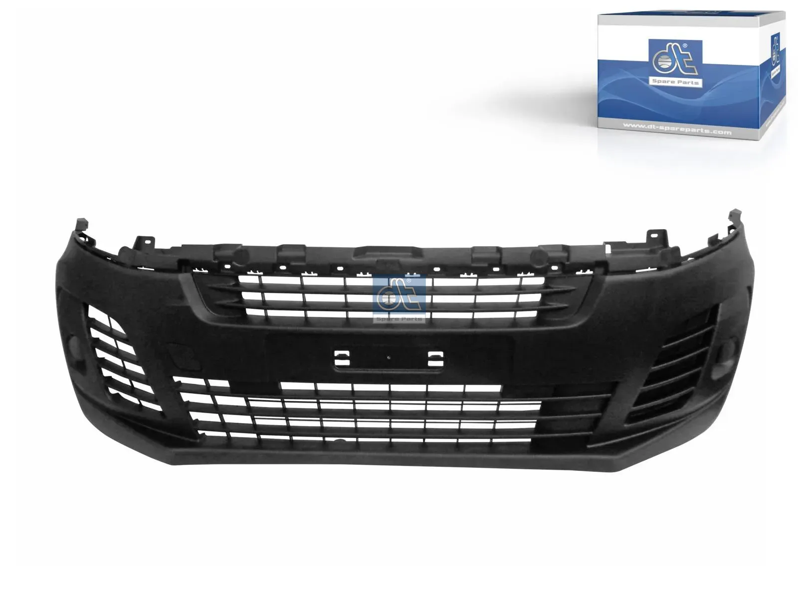Bumper, front, black