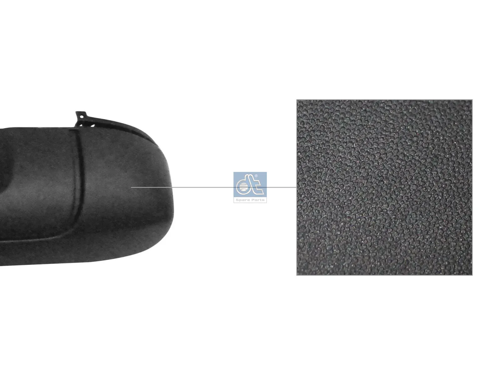 Parachoques, trasero, negro