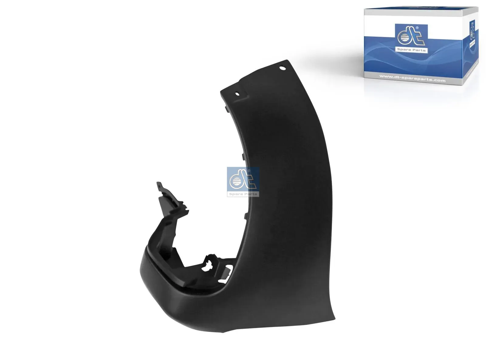 Bumper corner, rear, left, primed