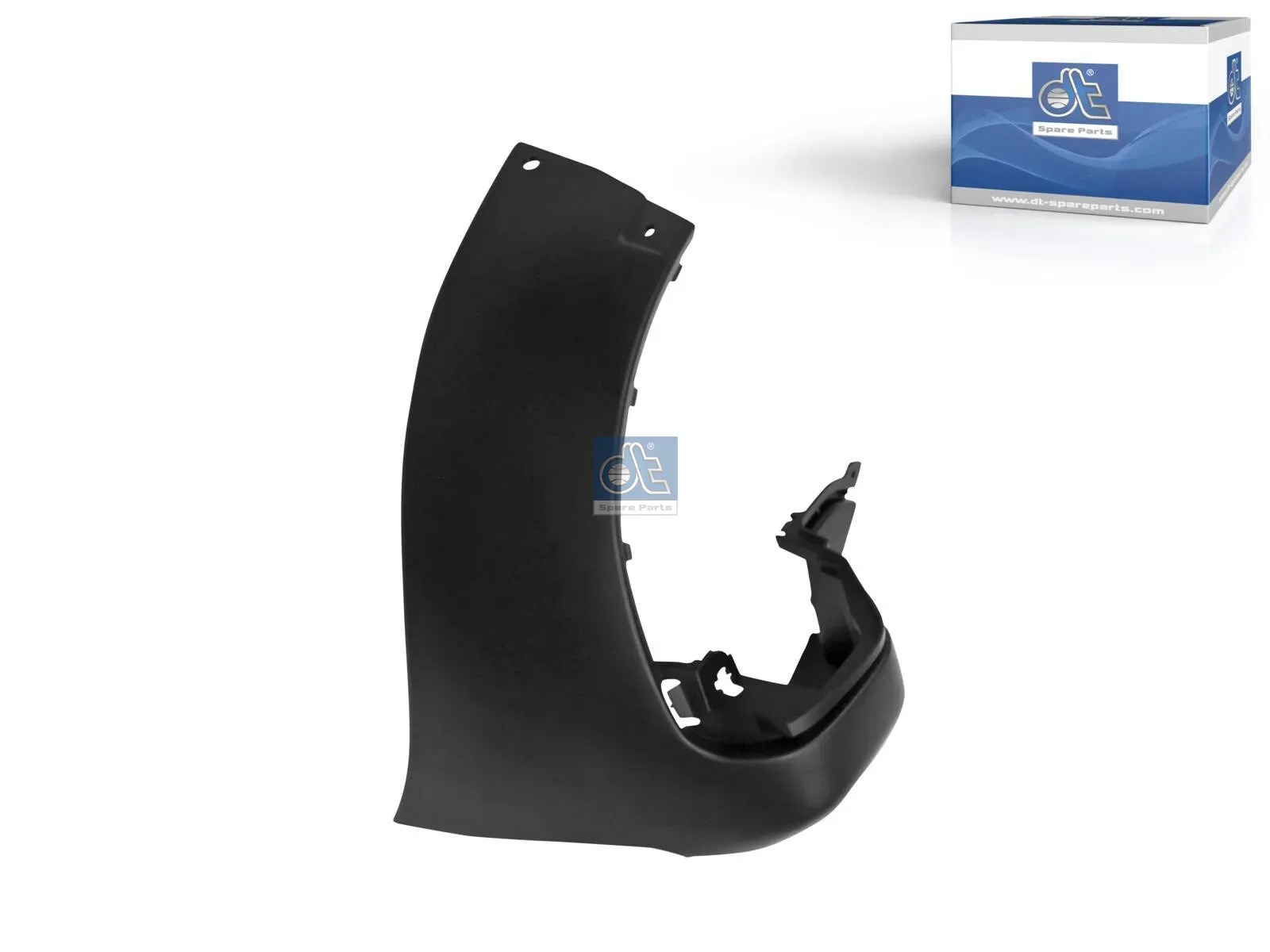 Bumper corner, rear, right, primed