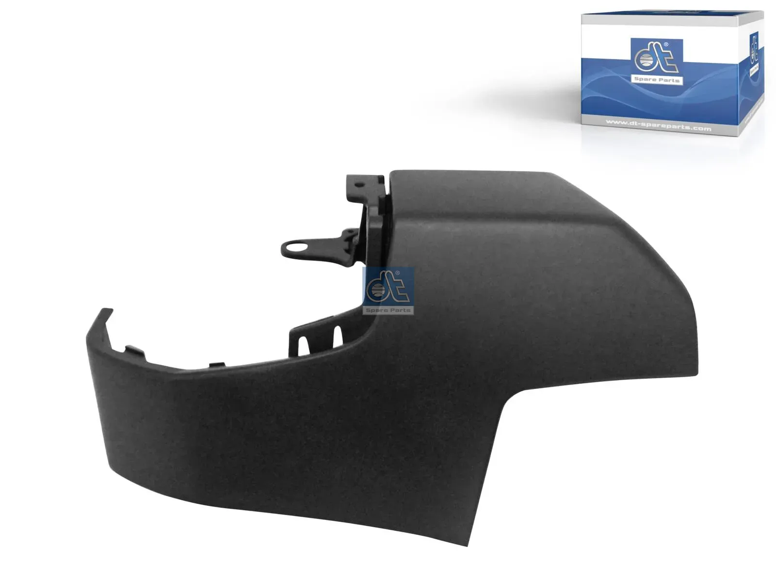 Bumper corner, rear, right, primed