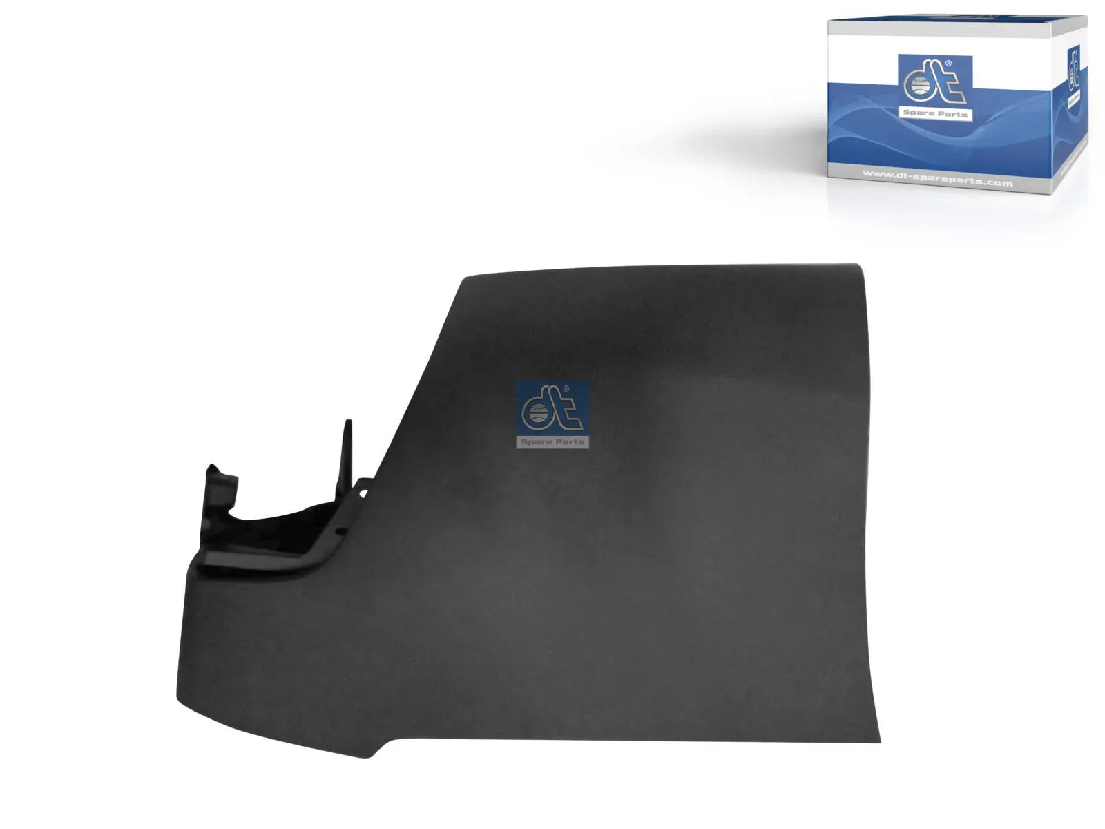 Bumper corner, rear, left, primed