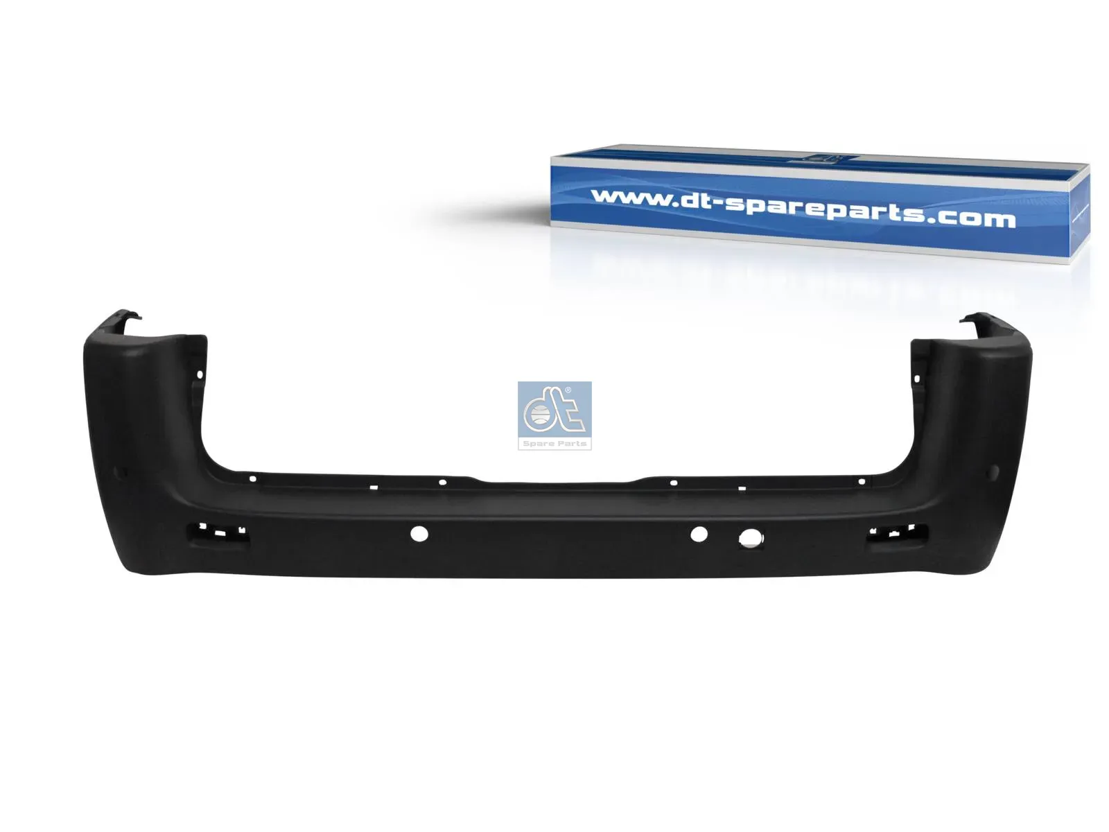 Bumper, rear, partially primed