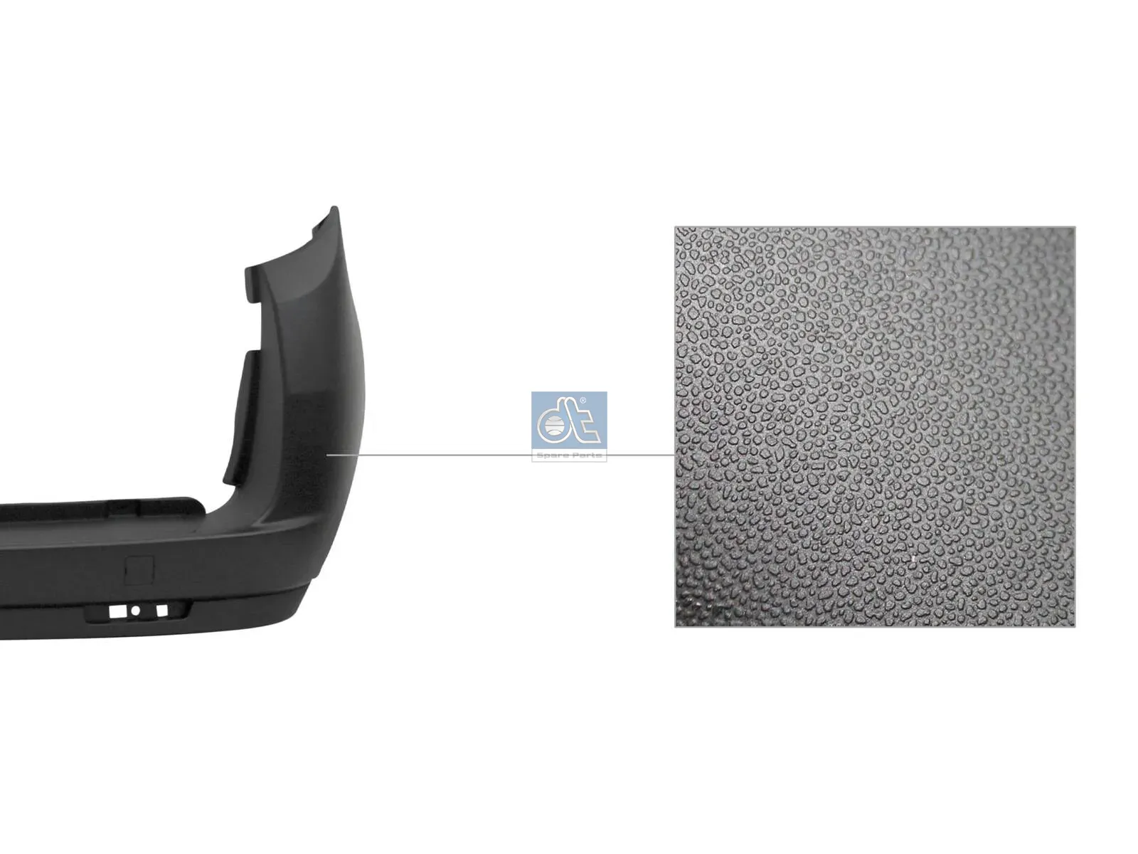 Bumper, rear, primed