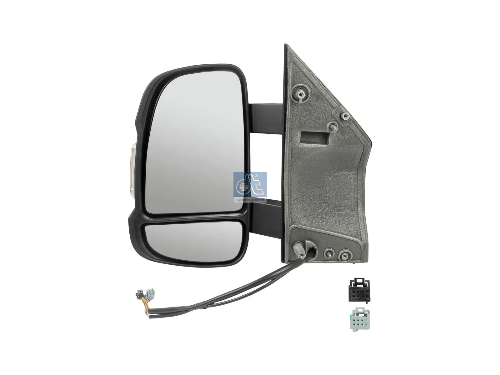 Main mirror, left, heated, electrical, with temperature sensor