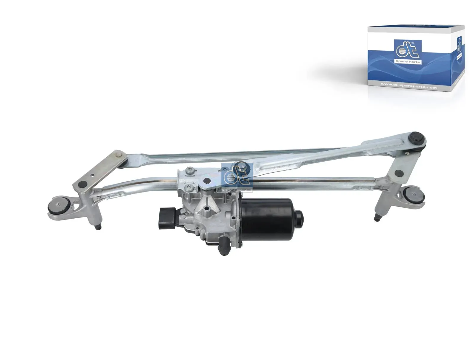 Wiper linkage, with motor