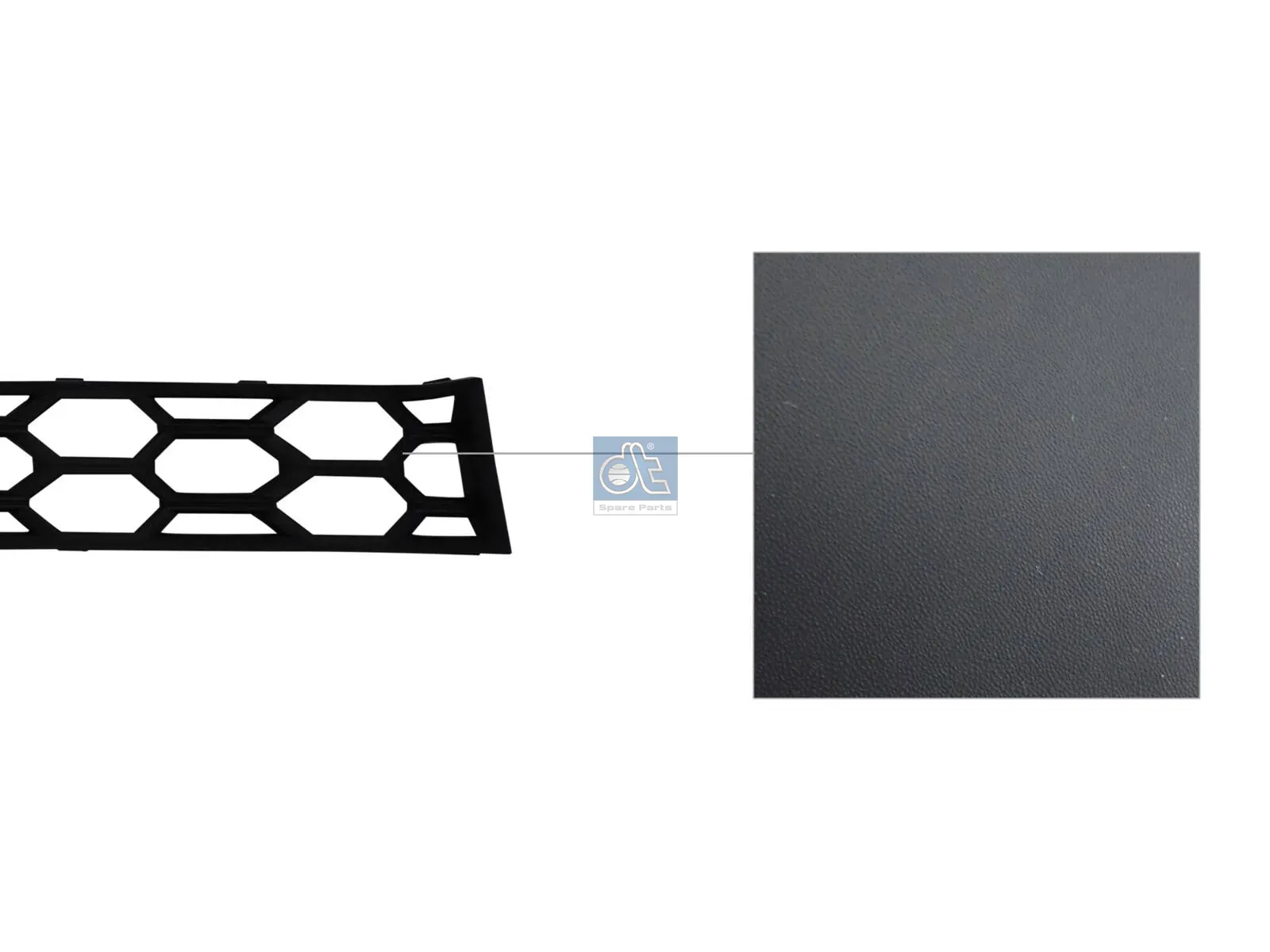Radiator grille, bumper