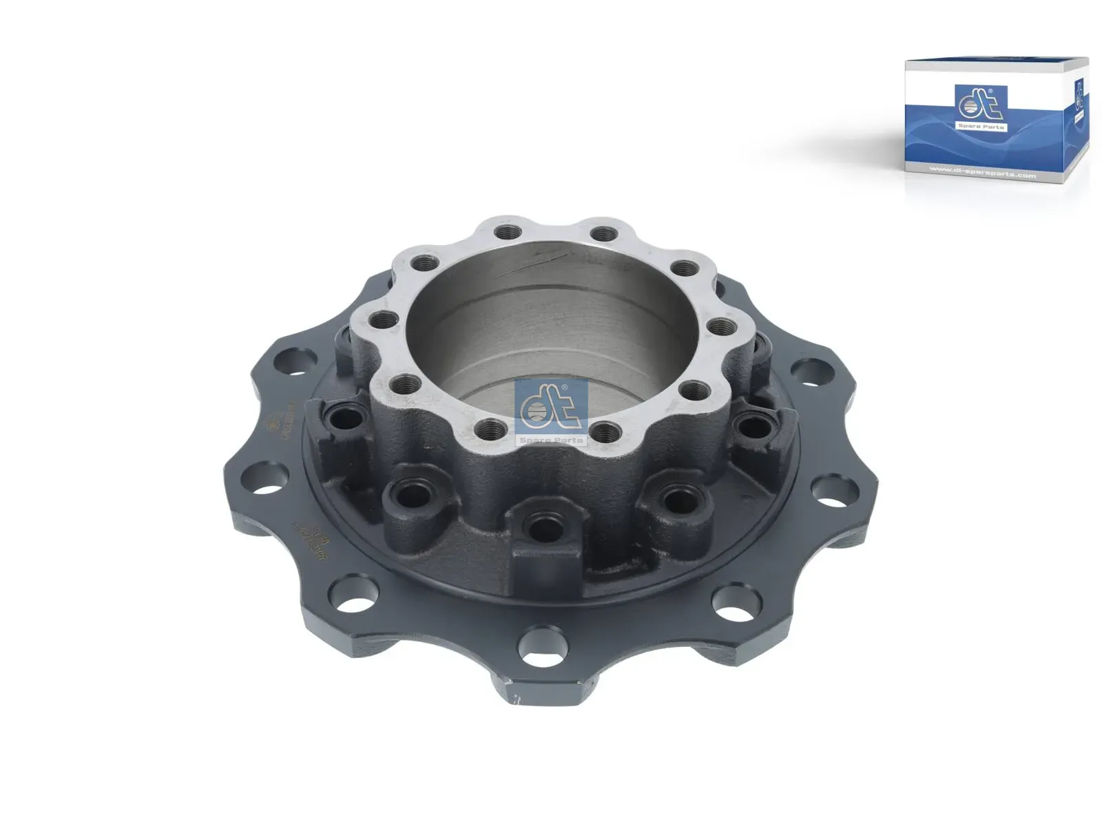 Wheel hub, without bearings