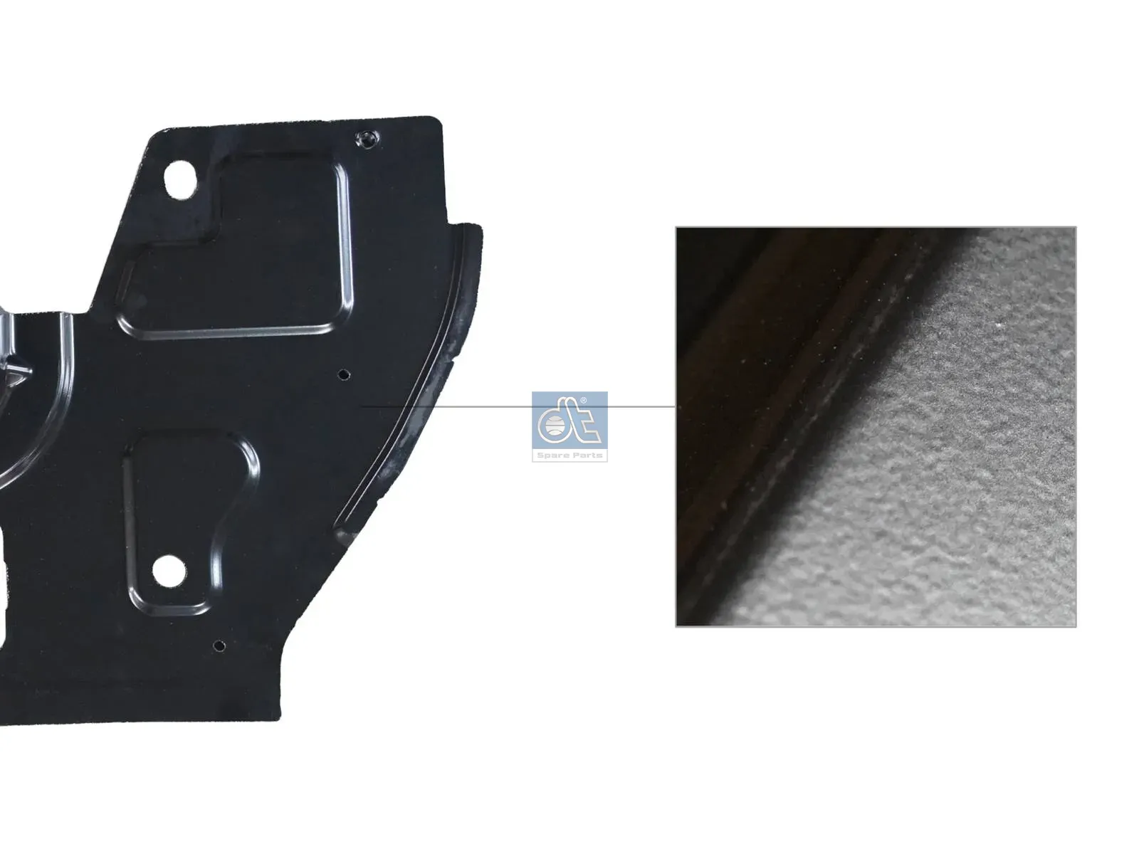 Fender bracket, front, left