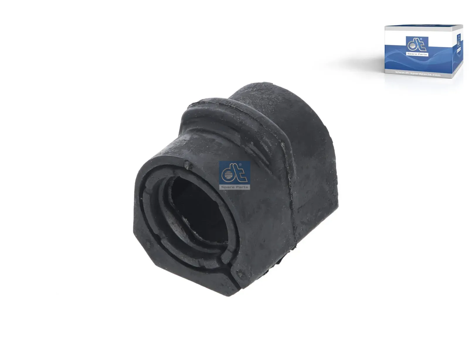Rubber bushing, stabilizer