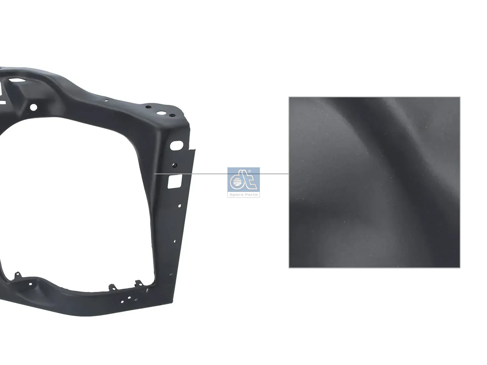 Koplampframe, rechts