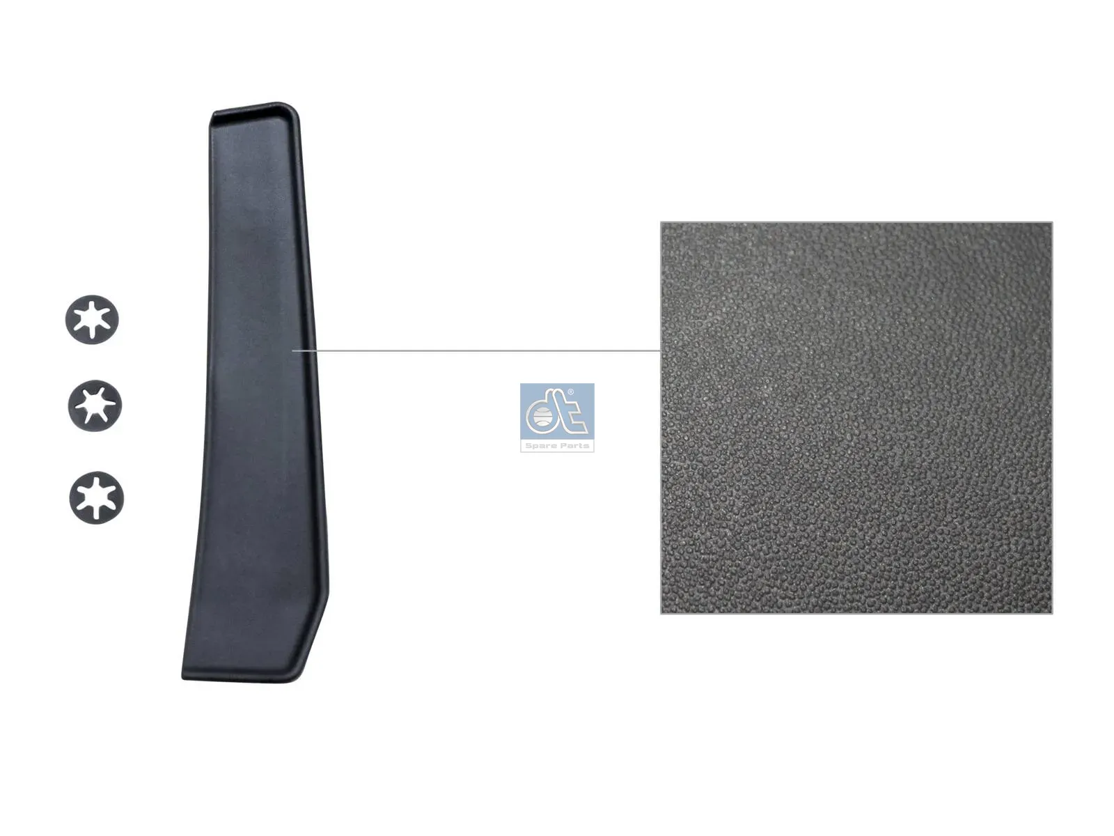 Bracket, Bumper, left