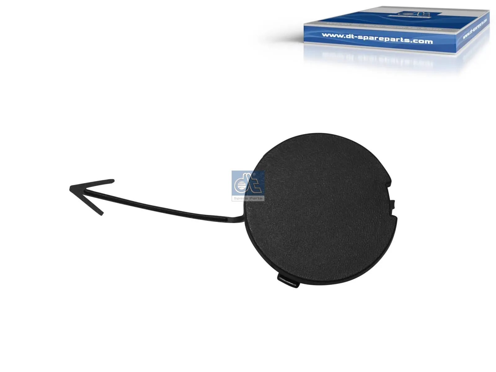 Bumper cover, rear, black
