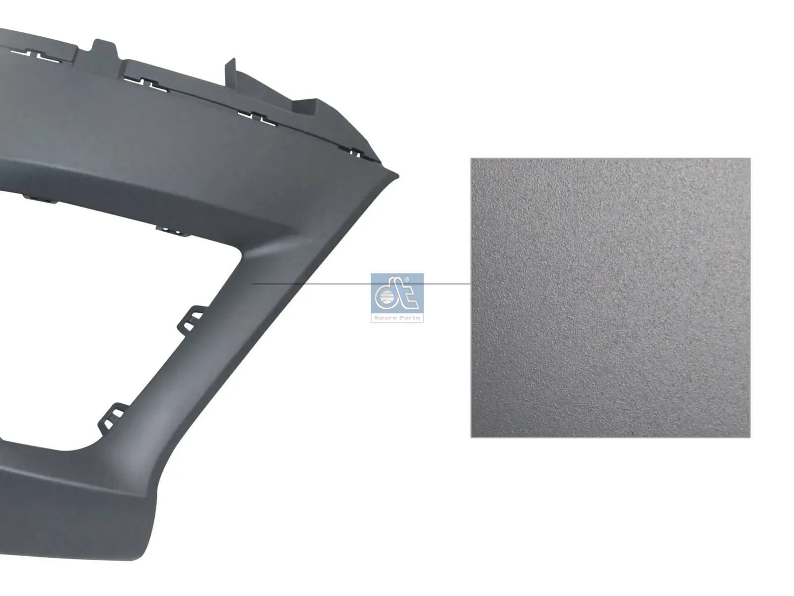 Bumper, front, right, primed