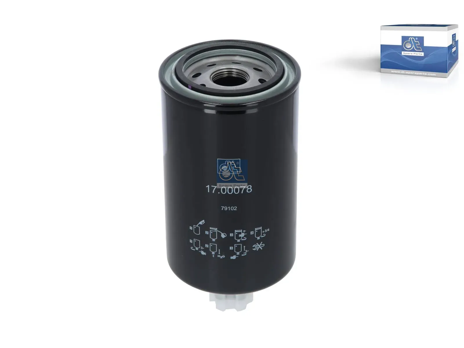 Fuel filter, water separator