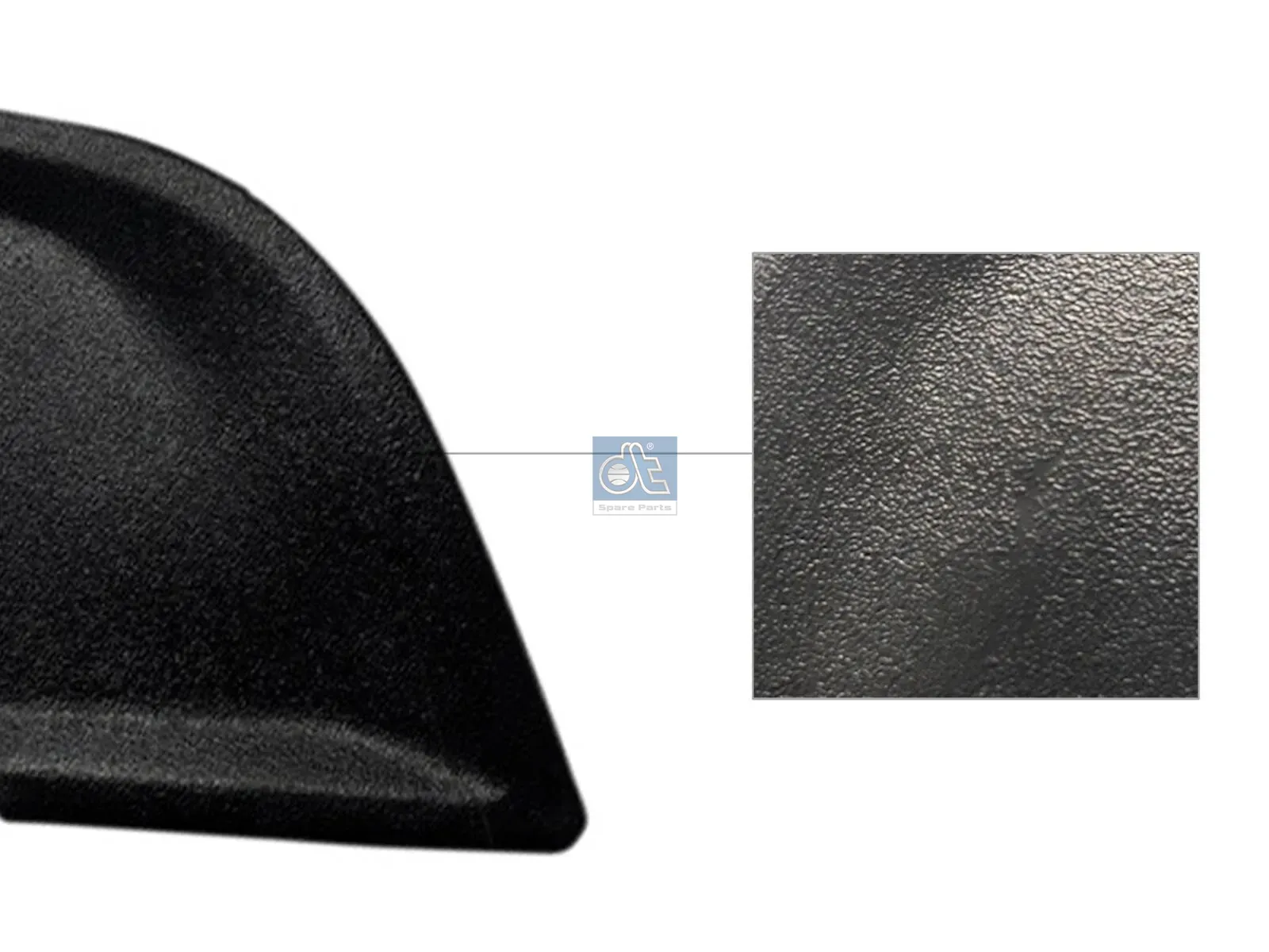 Abdeckung, rechts