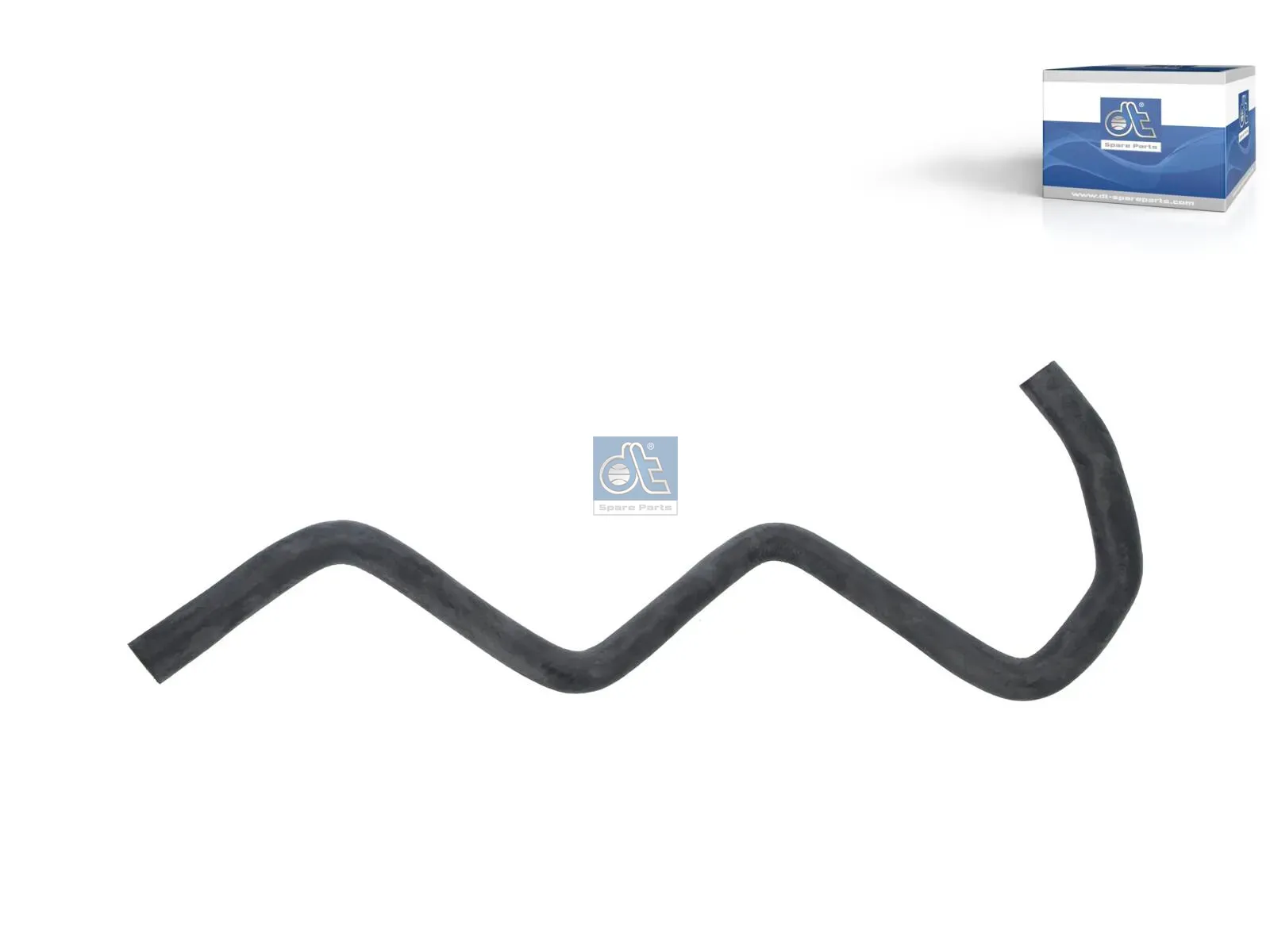 Radiator hose, without spring band clamp