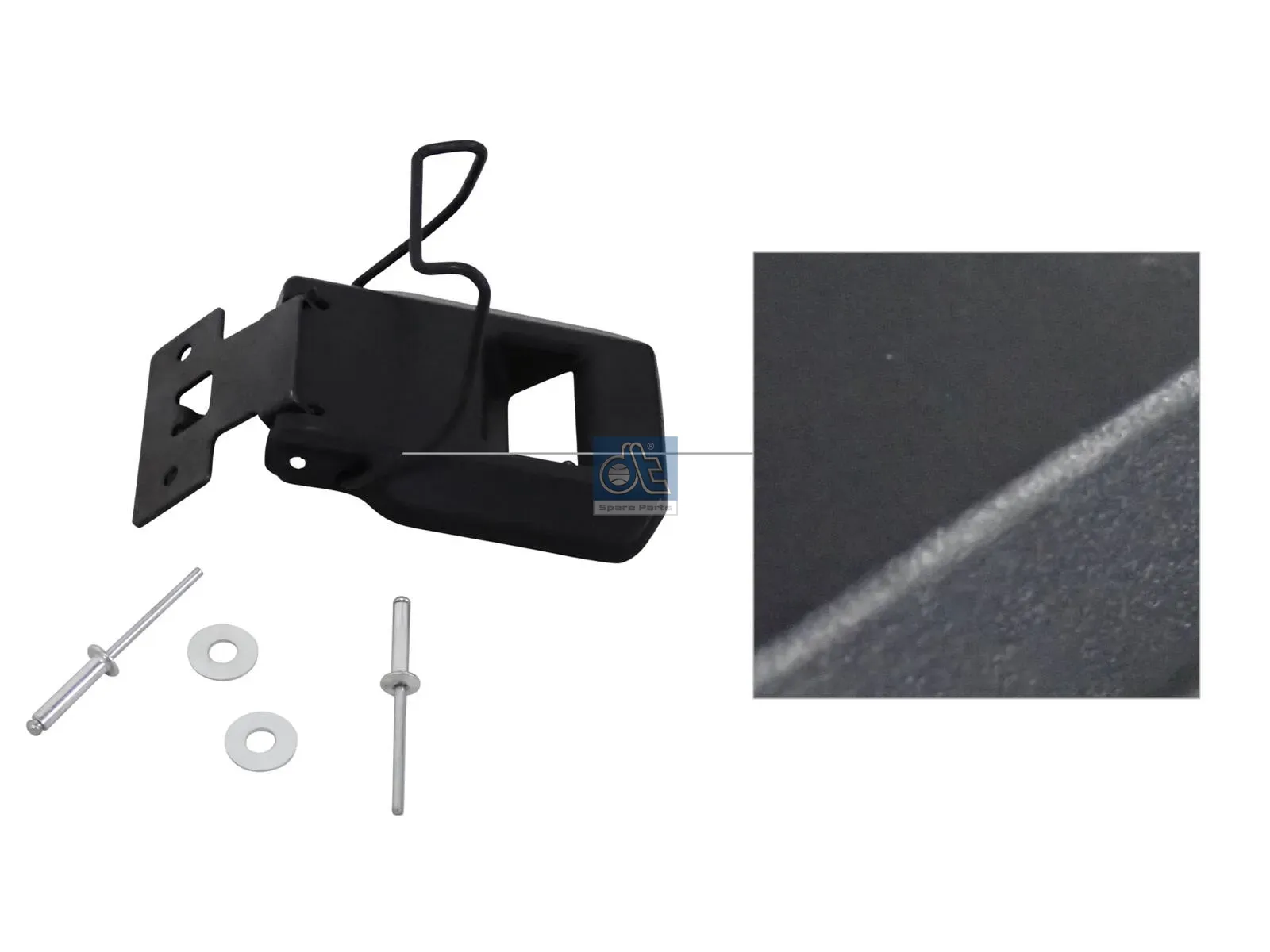 Lock, battery cover