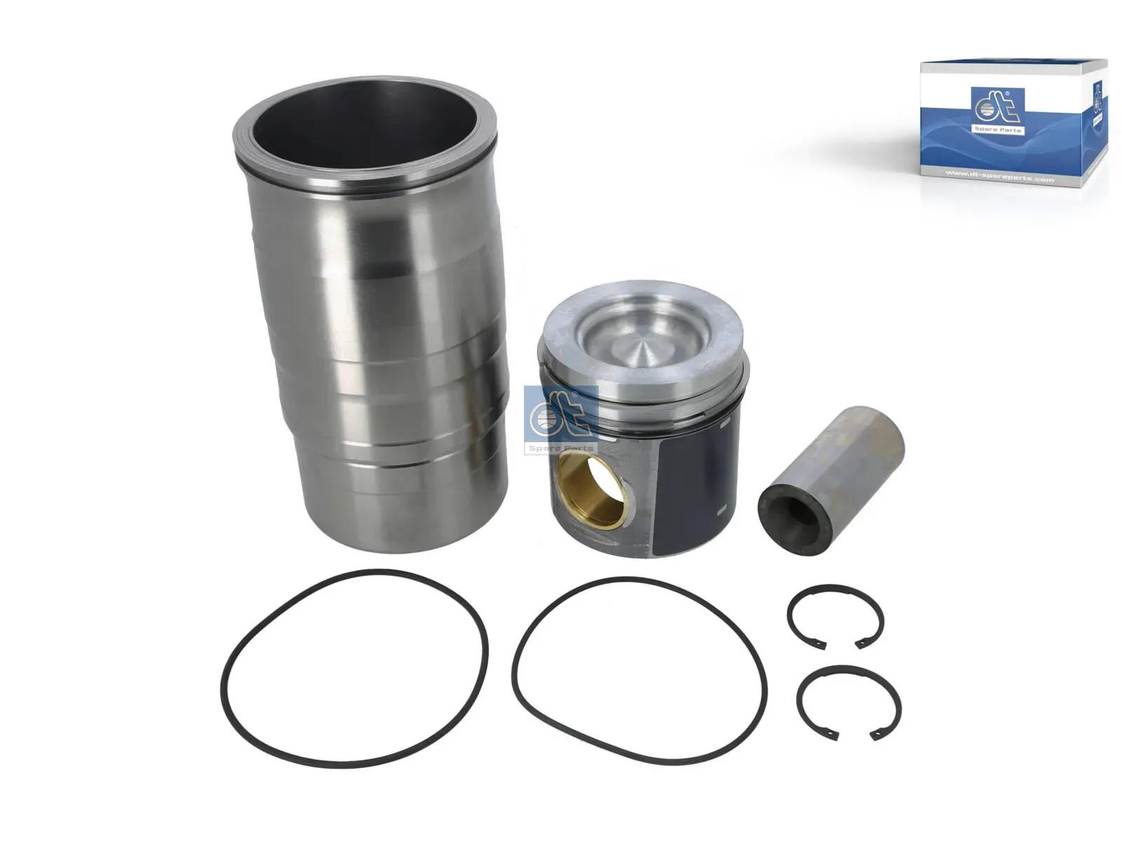 Piston with liner