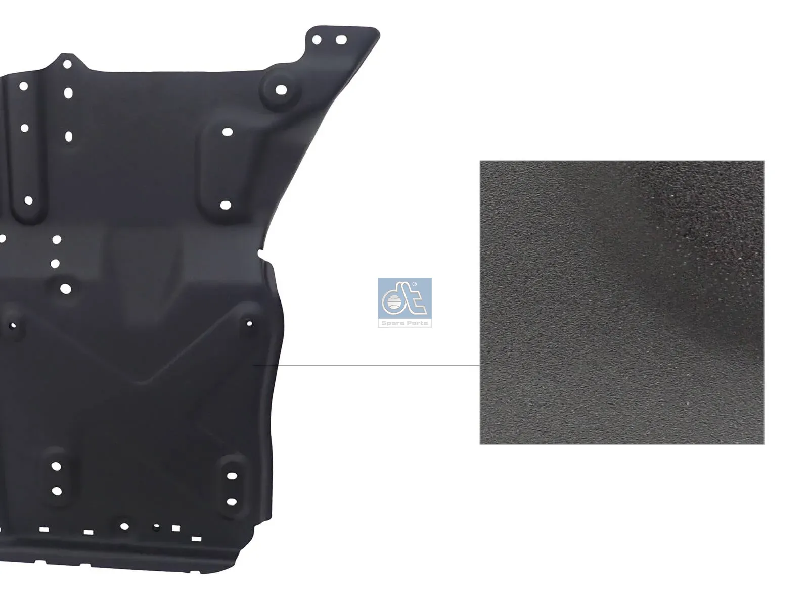 support panel, step well case, right
