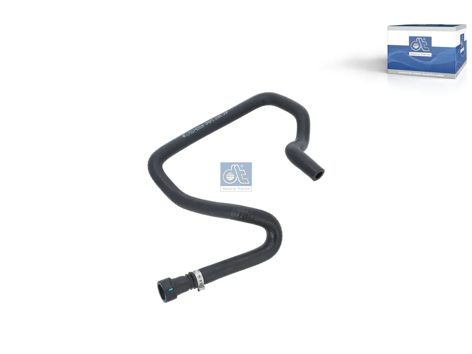 Hose, without spring band clamp