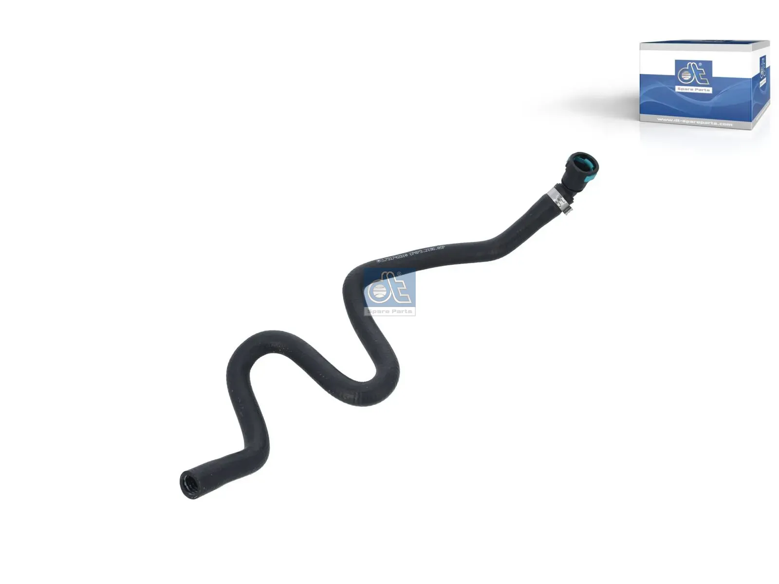 Hose, without spring band clamp