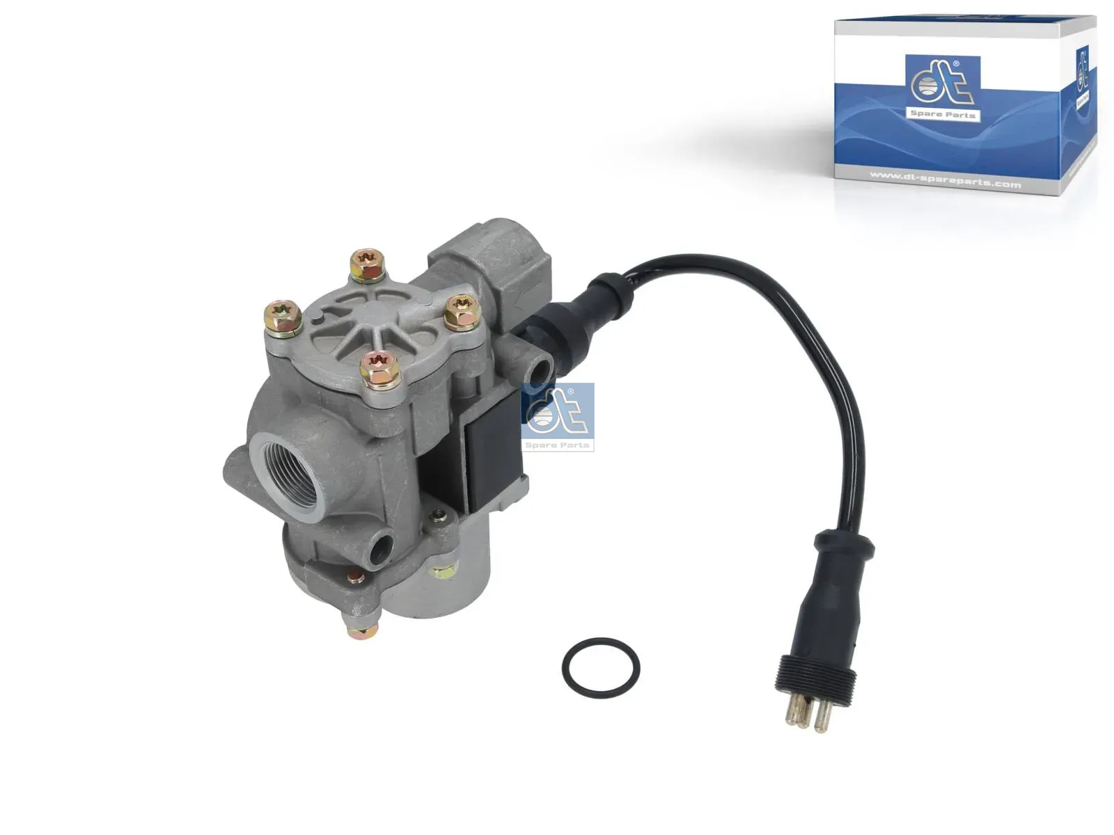 Solenoid valve, ABS, with adapter cable
