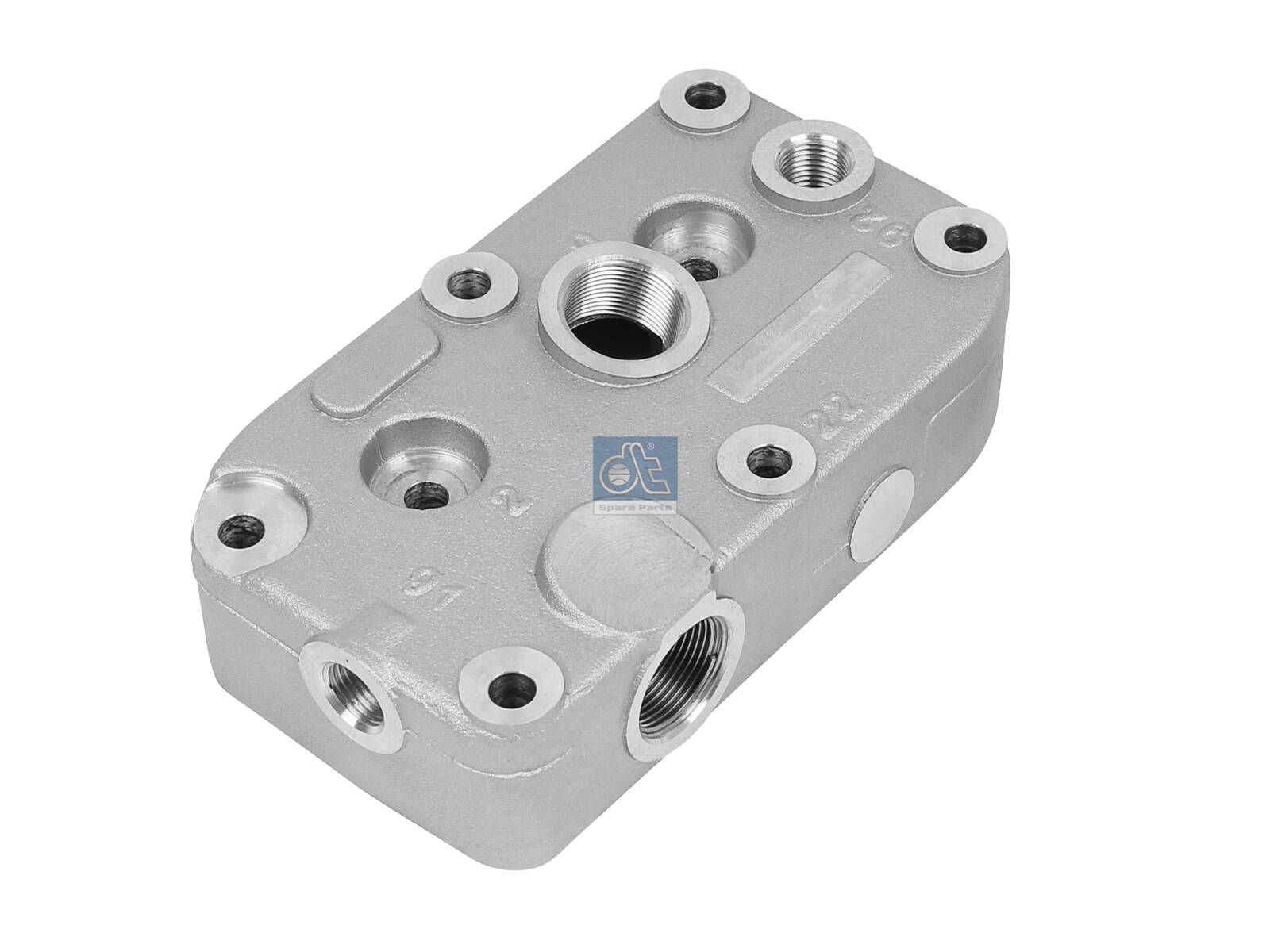 1.18555 Cylinder head, compressor - DIESEL TECHNIC