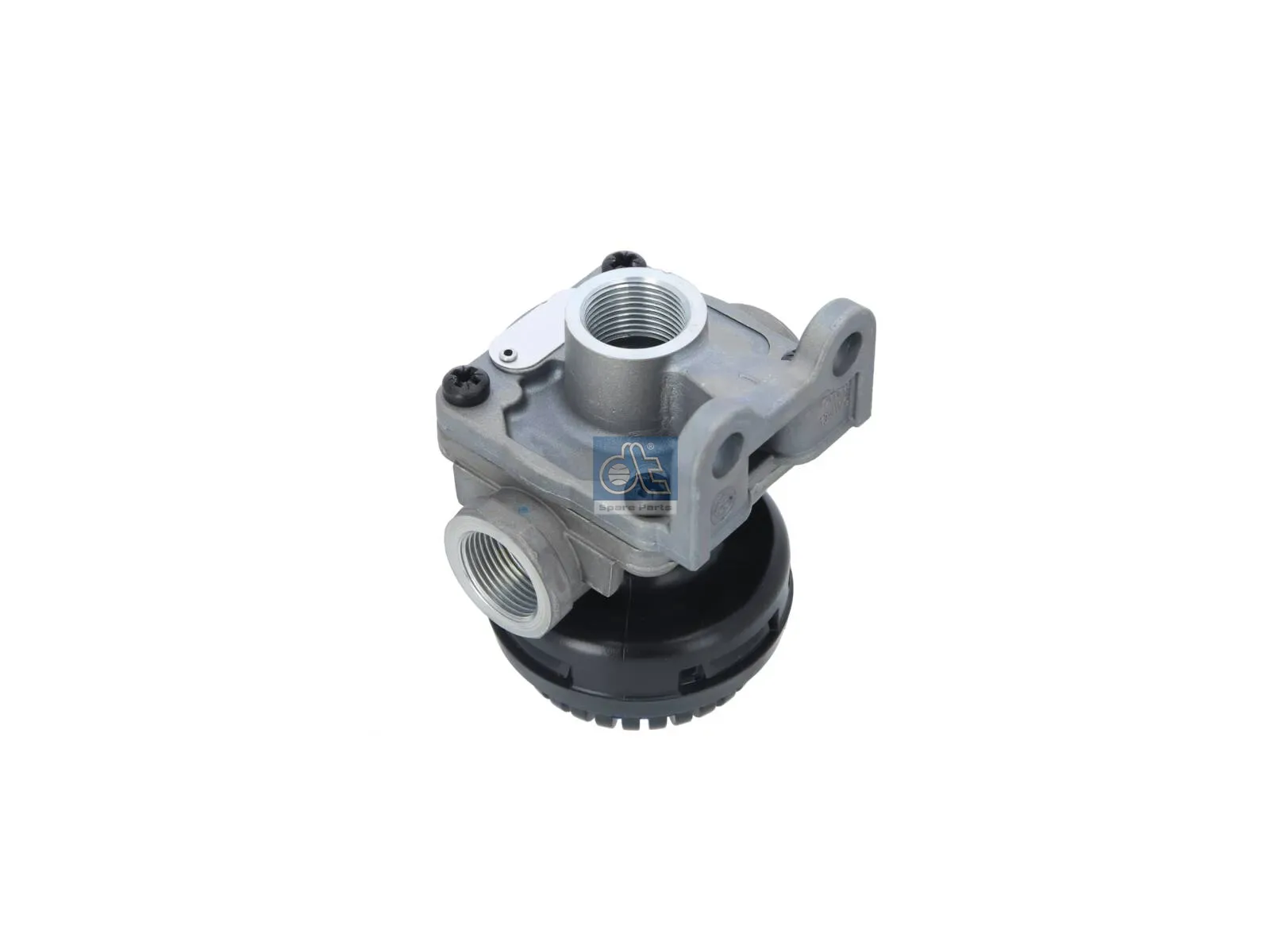 Quick release valve, with silencer