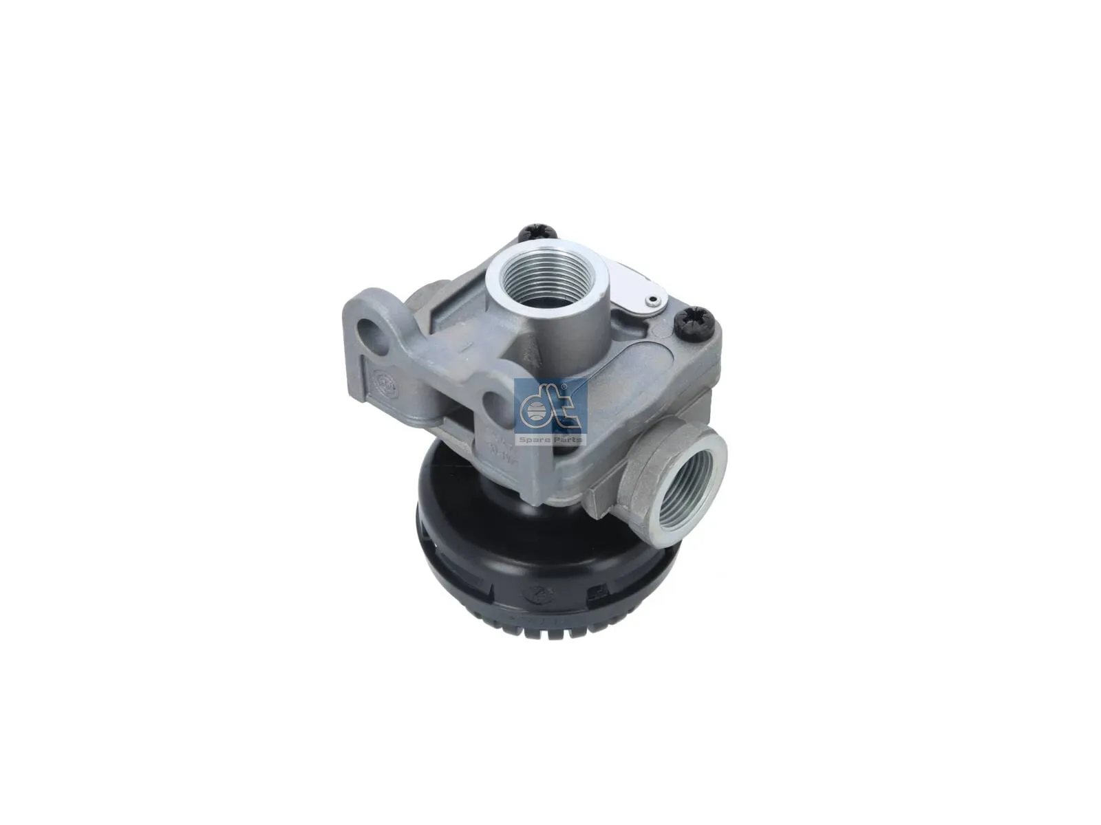 Quick release valve, with silencer