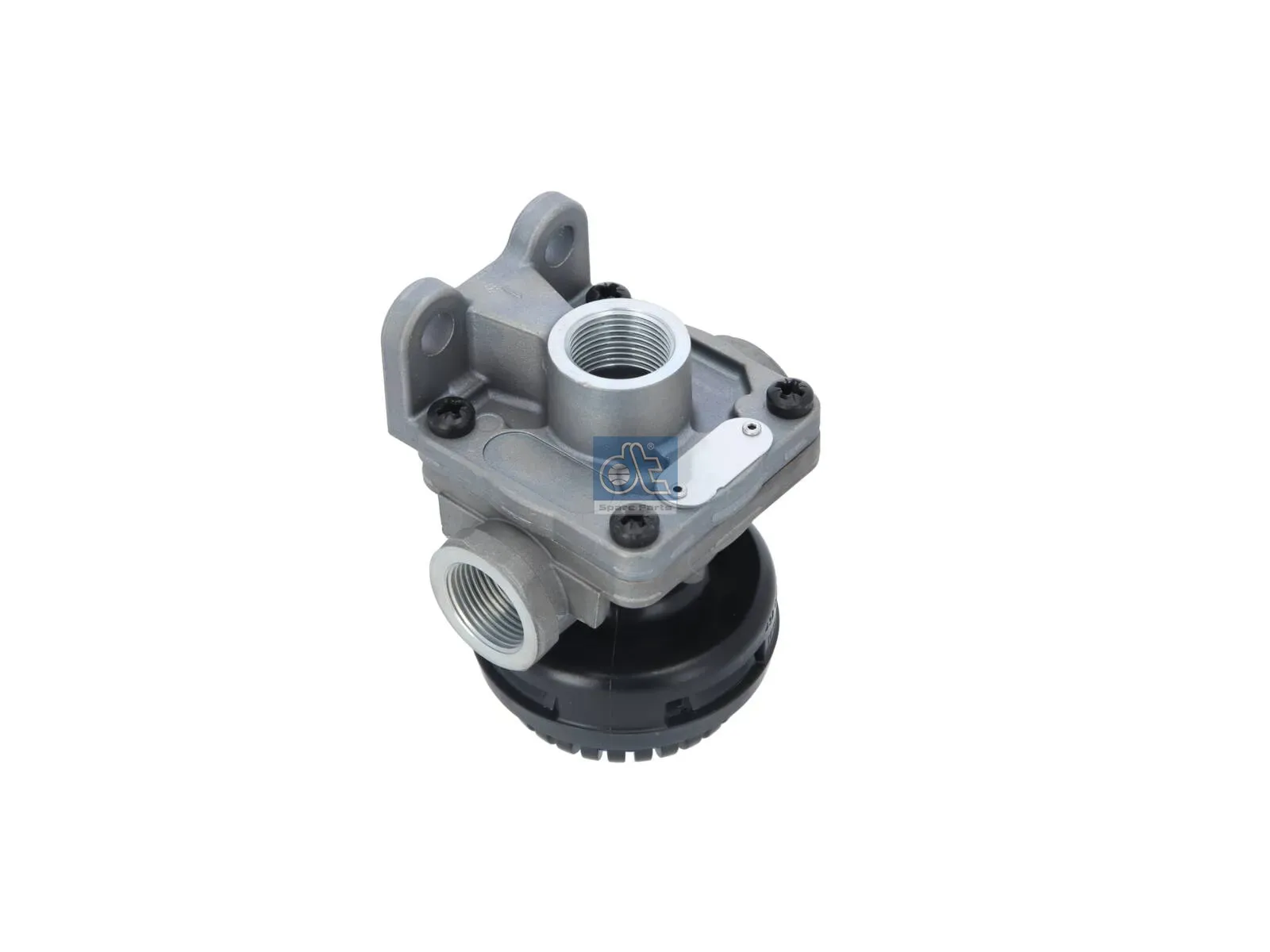 Quick release valve, with silencer